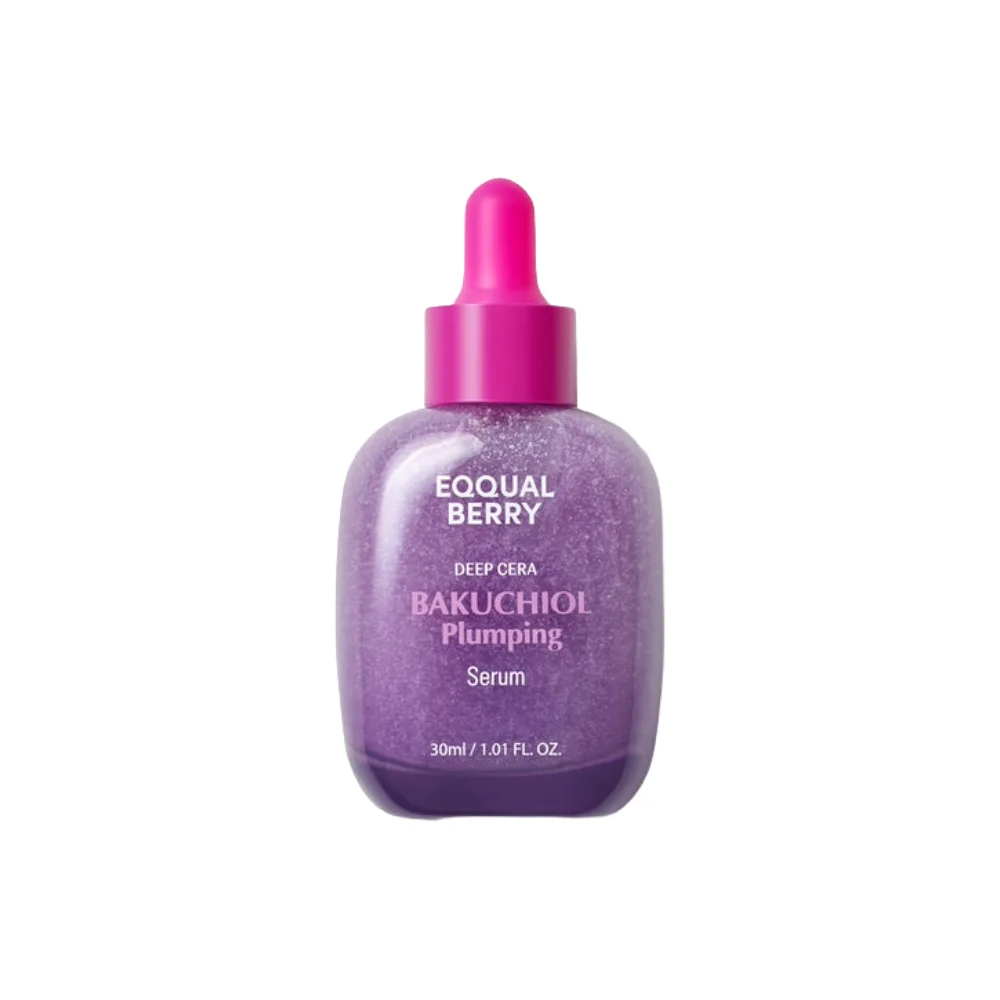 Eqqualberry Ser de fata anti-aging cu Bakuchiol pentru hidratare si fermitate 30 ml