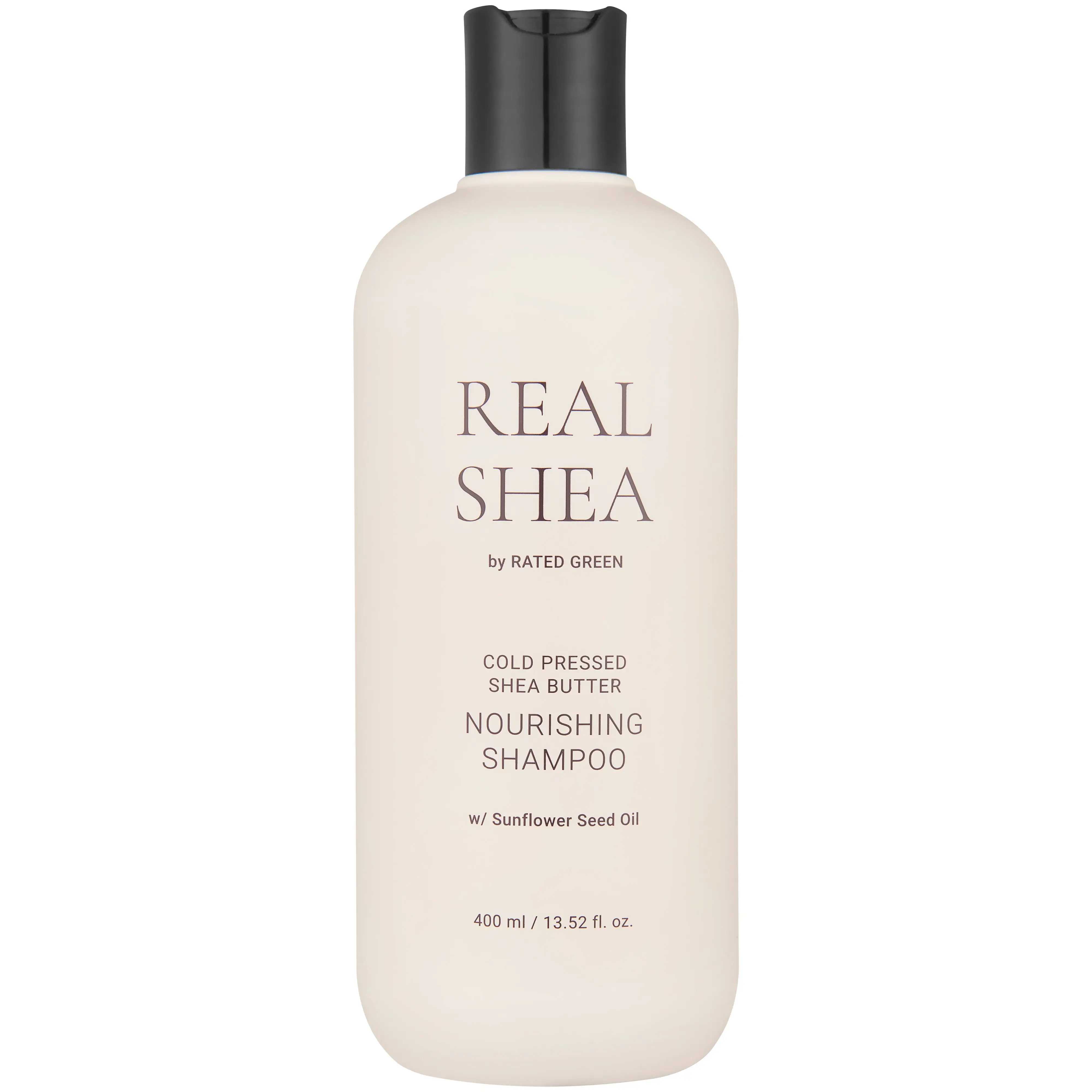 Rated Green Sampon hidratant cu Unt de Shea pentru par uscat si varfuri despicate, 400 ml